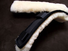 Top Lammfell Schoner Gurtunterlage für Halfter - Nasenschoner Genickschoner