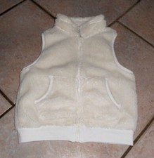 Mäd.  Teddy-Weste  Gilett   H&M  Gr. 110/116