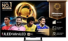 Hisense 55U7Q Fernseher 55 Zoll, 4K Mini LED ULED, Smart TV, Hi-View AI Engine