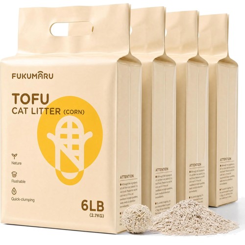 Katzenstreu aus tofu 8 kg - katzenstreu, 10,8