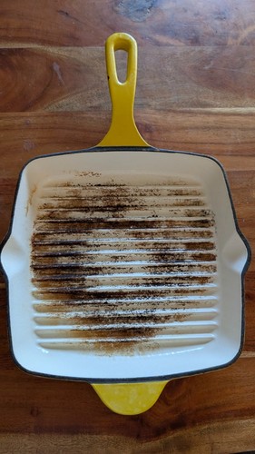 Gusseisen grillpfanne - gusseisen,