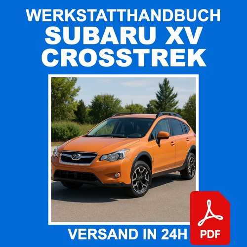 Werkstatthandbuch subaru - subaru, xv