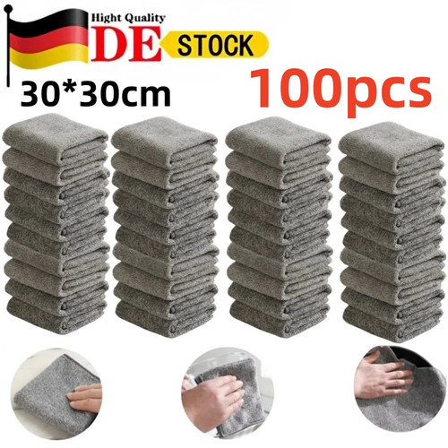 100x mikrofasertücher auto - mikrofasertücher,