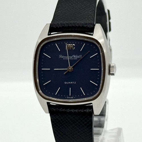Iwc 582 379 quartz - navy, dial
