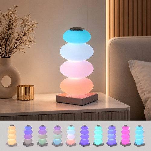 Led nachttischlampe rgb - led,