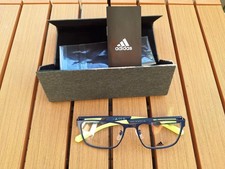 Adidas Brillengestell Metall Herren Dunkelblau NEU mit Etikett