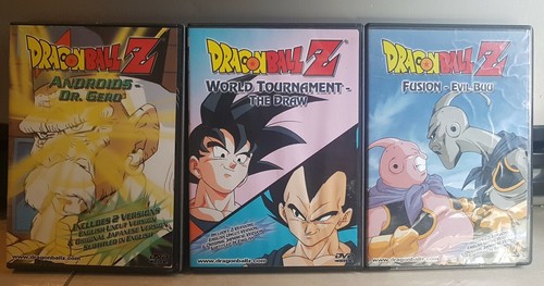 Dragonball dvds - z,