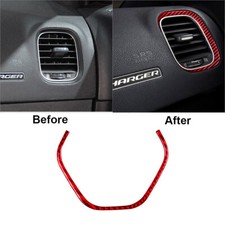 Rot Kohlefaser Innenraum