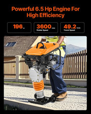 6,5PS 196cc Vibrationsstampfer Grabenstampfer Stampfer Bodenverdichter