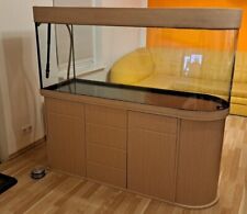 Raumteiler-Aquarium  180cm Helle Eiche