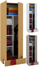 Holz Besenschrank Staubsauger