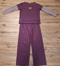 Buffalo Damen Frauen Schlafanzug  Pyjama Hausanzug Hose Größe 44 / 46 lila