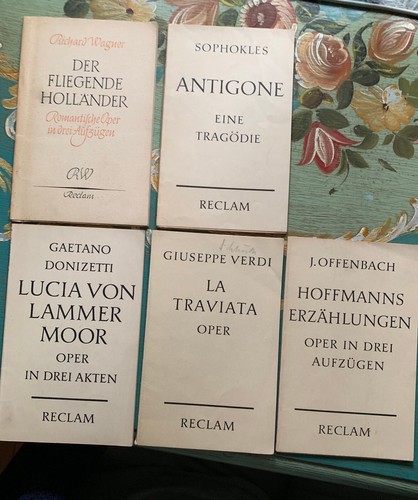 Konvolut reclam verlag 50er - 5x,