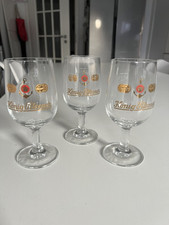 3 Stück König-Pilsener Biergläser 0,2 Liter