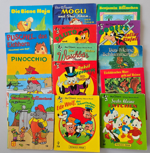 Alte minibücher pestalozzi - alte,