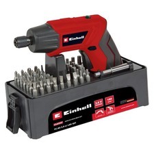 Einhell Akkuschrauber TC-AS 3,6 Li LED Set Skku Schrauber mit 54-teil. Bit-Set