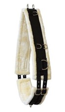 Longiergurt ~ Kunstfell Teddyfell ~ verschiedene Größen ~ Pony Cob/VB Full/WB