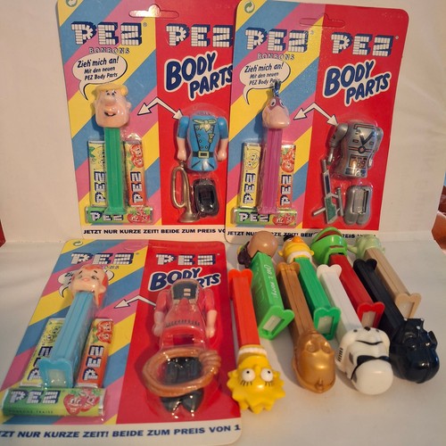 Pez spender figuren teile und - pez, figuren,