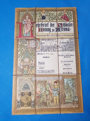 Alter lehrbrief der - alter,
