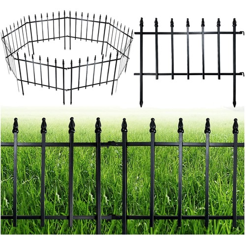 Metall gartenzaun 46cm 56cm - metall, x