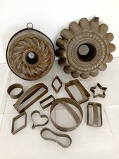 Konvolut alte Backformen