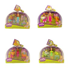 Mattel Polly Pocket Sparkling Pets 2008 Sortiment L9813 - Mini Puppen &...