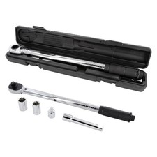 ½" Drehmomentschlüssel 40–210  Nm – 3 Nüsse + Verlängerung, Auto Werkzeug