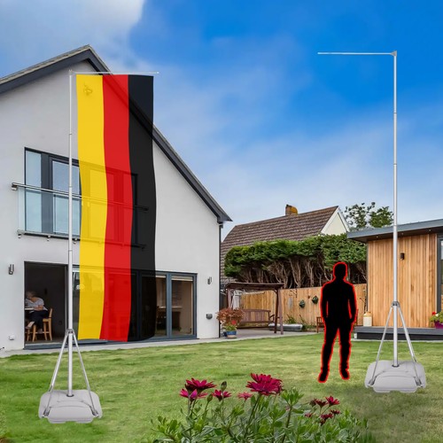 Mobiler fahnenmast alu bis - bis, 5