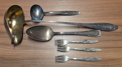 60er silber besteck - 60er,
