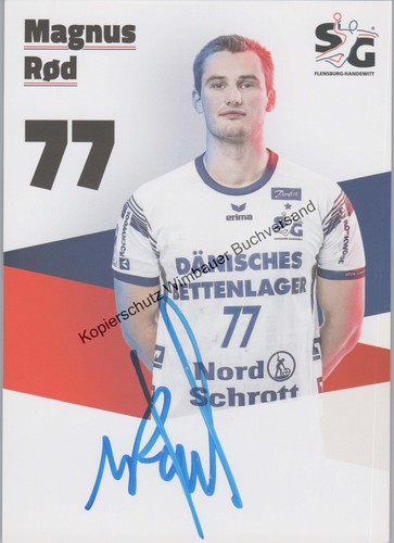 Original autogramm magnus rod - original,