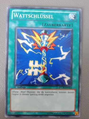 Watt schlüssel - yu-gi-oh!, watt-schlüssel