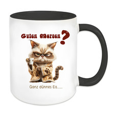 Lustige Sprüche Tasse,Katze 