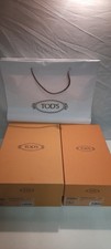 Tod's Ersatz leere Schuhkartons (2) + Taschentücher + Tasche - Karton Konvolut