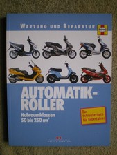 Automatik Roller Reparaturbuch 50 - 250 Kubik Vergasermotor Vespa Honda Piaggio