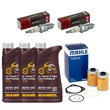 Inspektion Set 3L Öl Ölfilter Zündkerzen für BMW R 45 S R 50 R 60 R 65 1969-1985