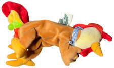 Perleberg Schlamper Federtasche Etui Plüsch Hahn Huhn Stofftier Aufbewahrung