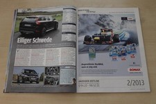 Auto Bild Sportscars 02/2013 Volvo XC60 T6 Heico mit 330PS im TEST auf einer Sei