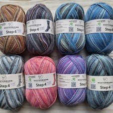 8x100 g-Paket Sockenwolle