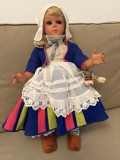 Furga Vintage Sammlerpuppe Trachtenpuppe 50 cm Holland wie abgebildet Original