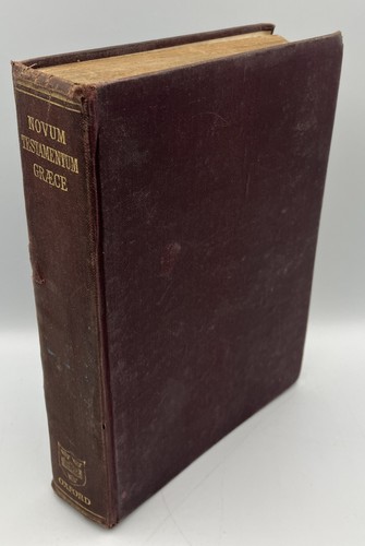 Novum testamentum graece - testamentum,