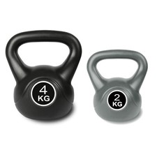 Kugelhantel 2 oder 4 kg Kettlebell Schwunghantel Rundgewicht Kugelgewicht