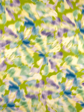 SALE 2M grün psychedelisch