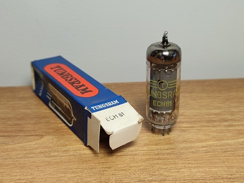 Ech81 6aj8 tungsram nos tube - ech81/6aj8,