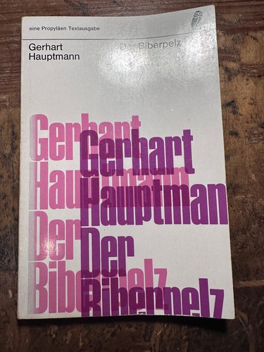 Taschenbuch der biberpelz - der,