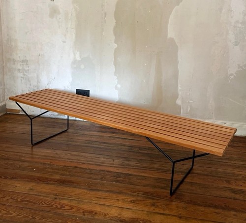 Vintage bertoia bench model - bertoia,