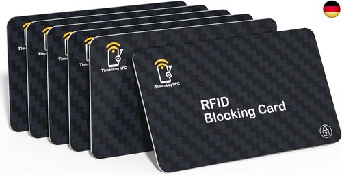 Rfid blocker karte nfc - 6x,