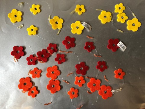 Blume deko design filz 5 - blume,