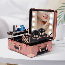 Rolling Makeup Case Aluminum