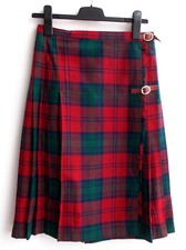 Damen Trachten Rock rot grün