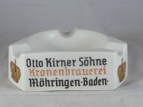 Werbe ascher porzellan - werbe-ascher,,